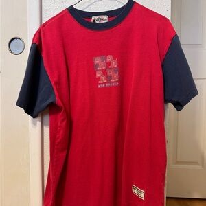 Beagle Red and Blue Short Sleeve Tee